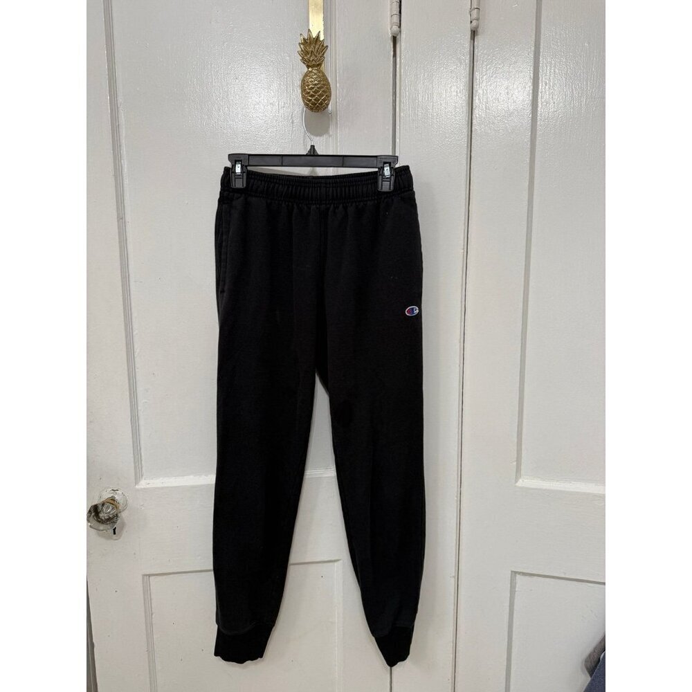 Champion size small black sweat pants